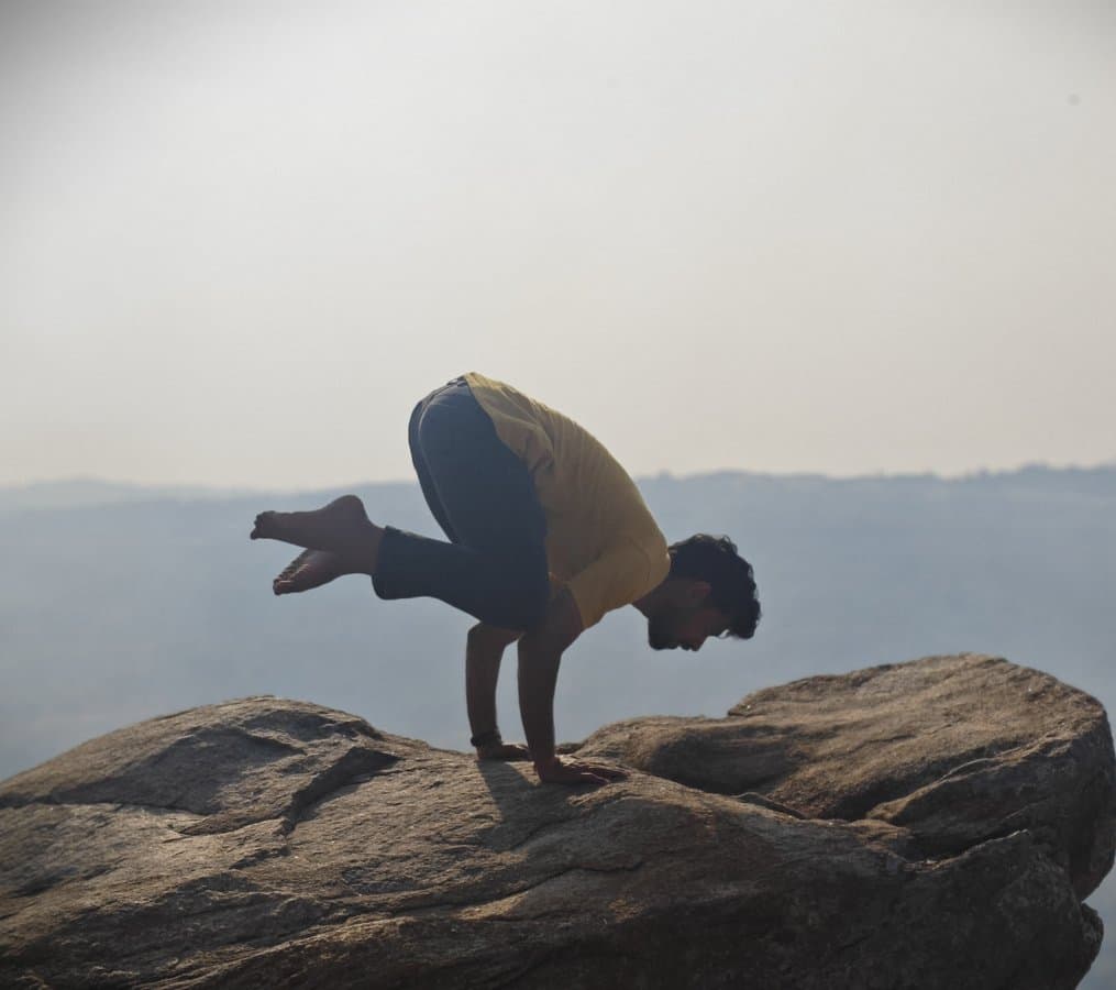 Bakasana — crow pose